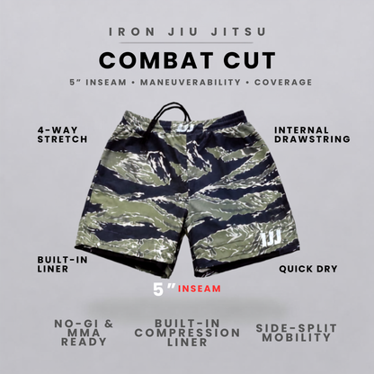 Combat Cut 5 inch inseam features