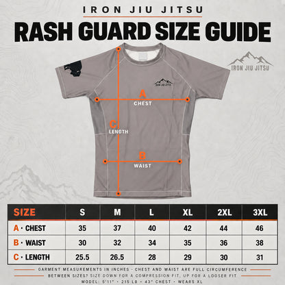 Iron Mountain Granite Rash Guard