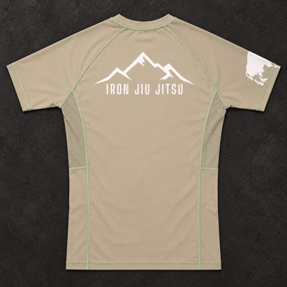 Iron Mountain Light Olive Rash Guard