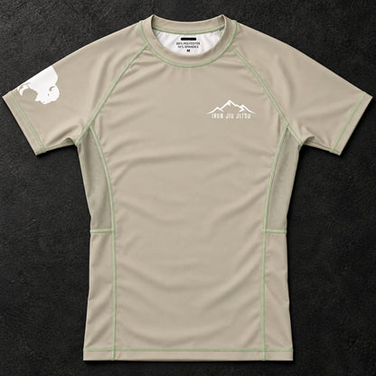 Iron Mountain Light Olive Rash Guard