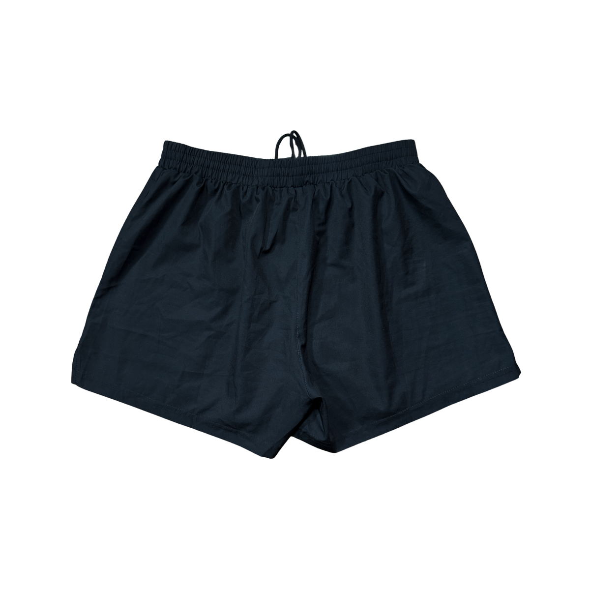 Black Hybrid Combat Shorts back