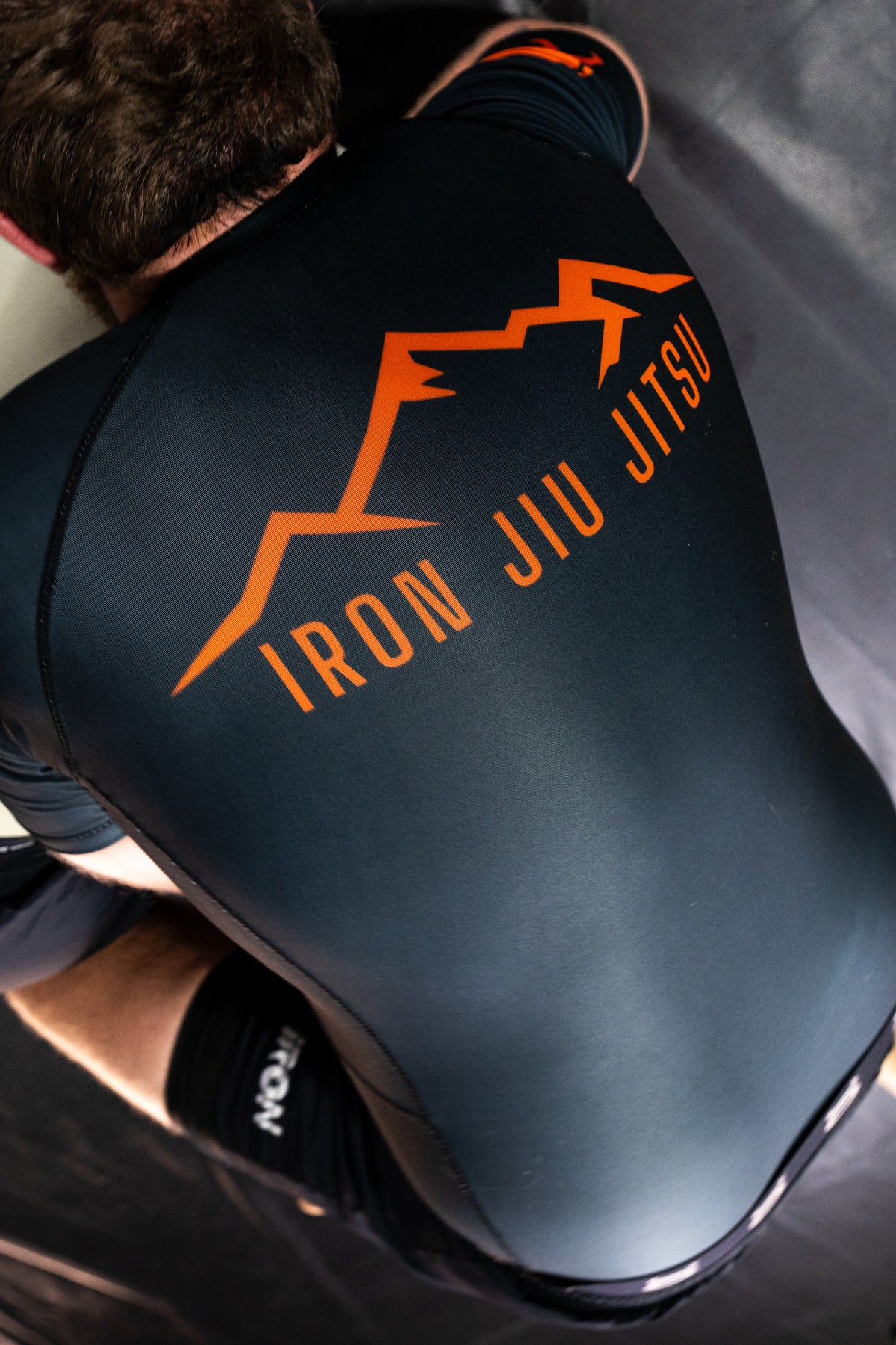 Iron Mountain Black Rash Guard