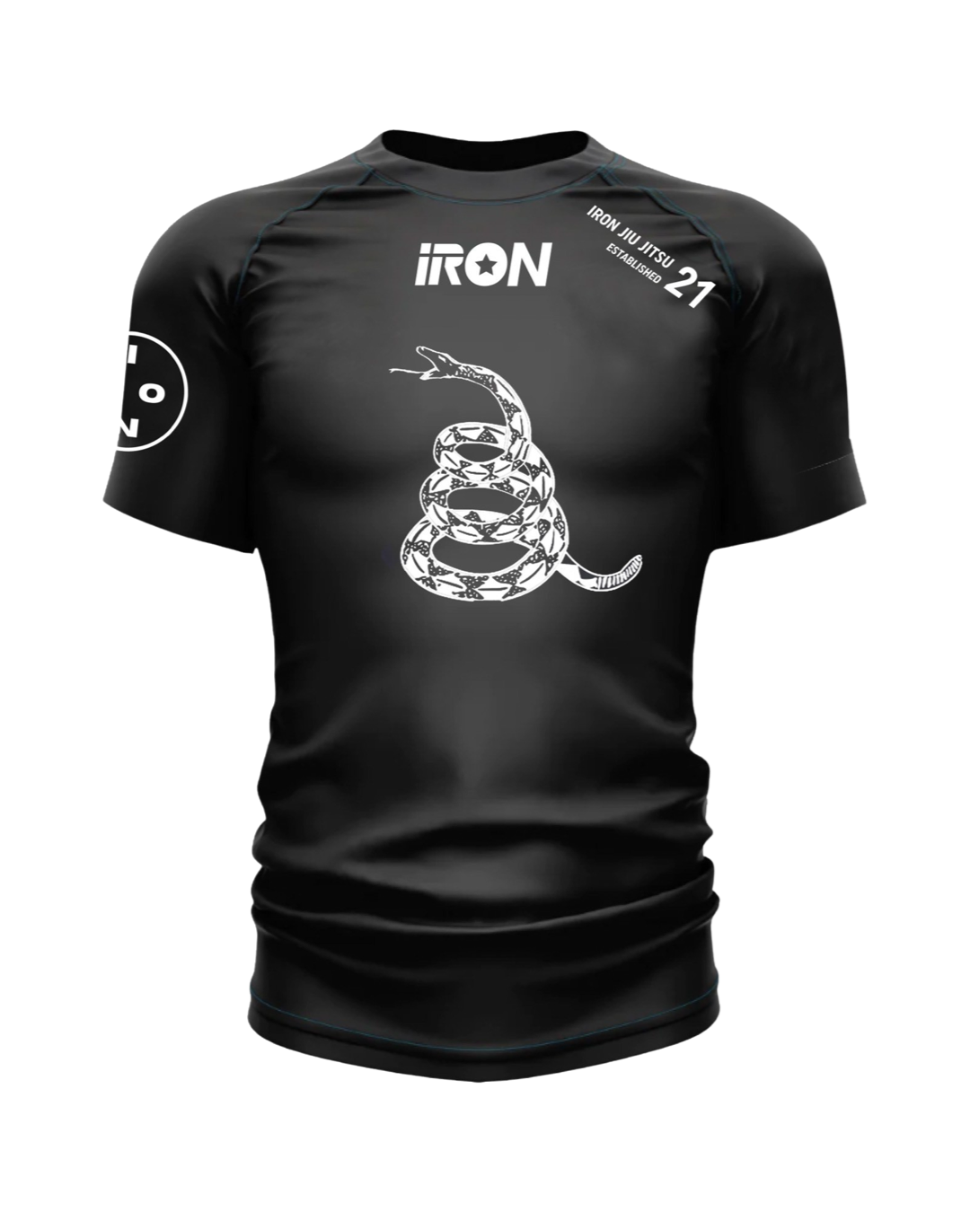 Iron Jiu Jitsu Dont Tread On Me V2. Rash Guard