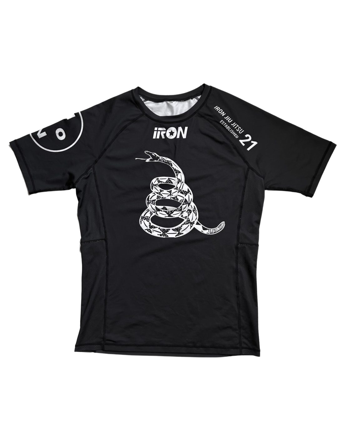 Iron Jiu Jitsu Dont Tread On Me V2. Rash Guard