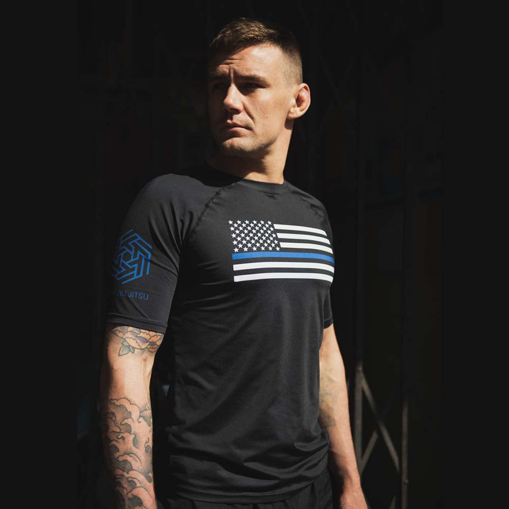 Thin Blue Line Rash Guard